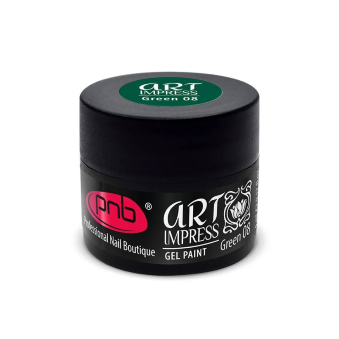 Art Impress gel paint, green PNB, 5g