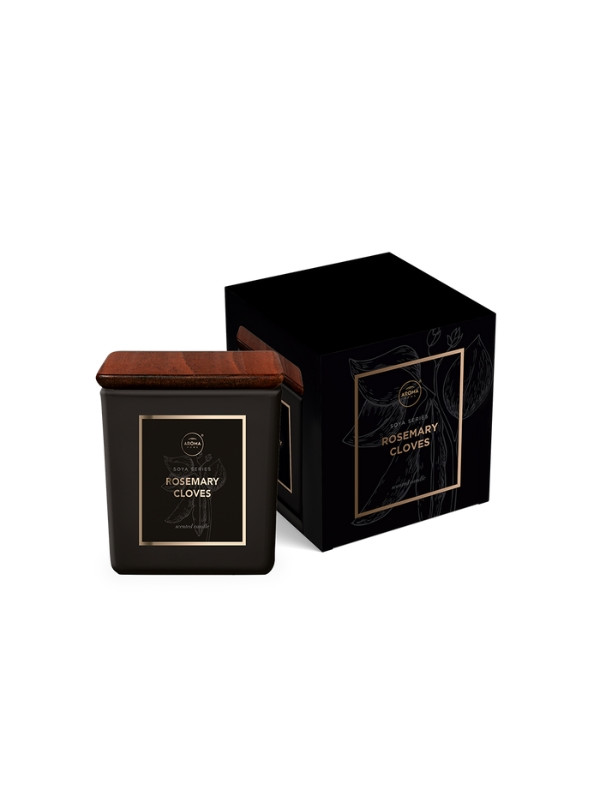 Aroma Home Luminare de soia Rozmarin si Cuisoare 155gr.