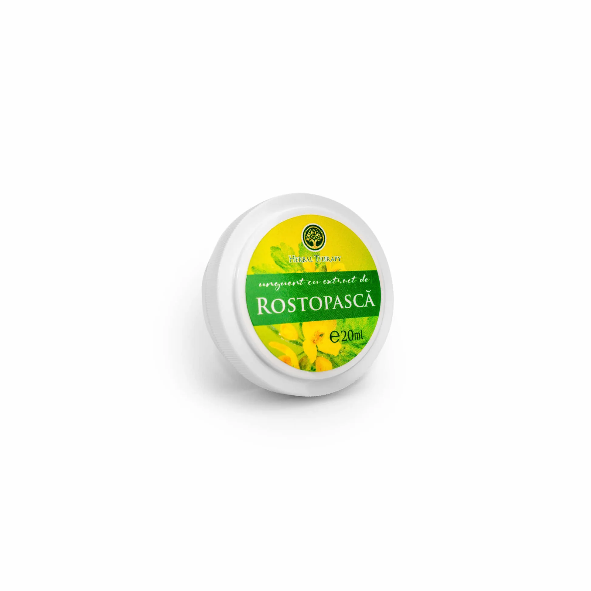 Unguent cu Extract de Rostopască - Tratament Natural pentru Negi și Eczeme, 20 ml