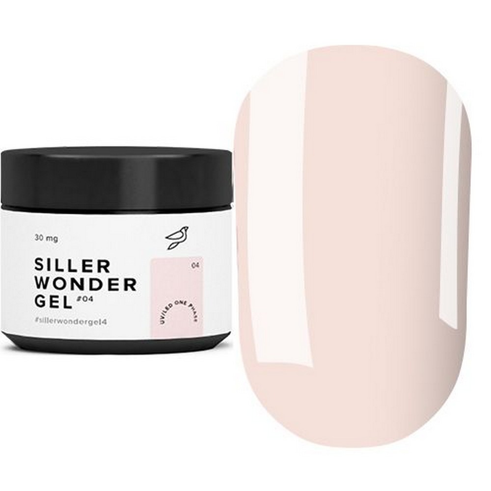 Gel Siller WONDER Gel One Phase UV/LED nr.004, 30 ml