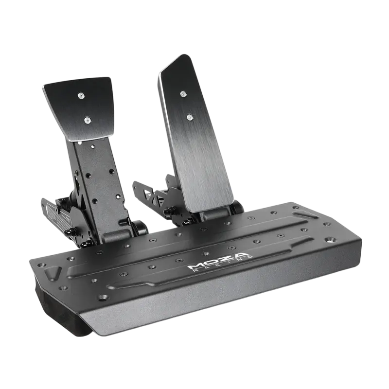 Pedale MOZA SR-P Double Pedals with Base, Negru