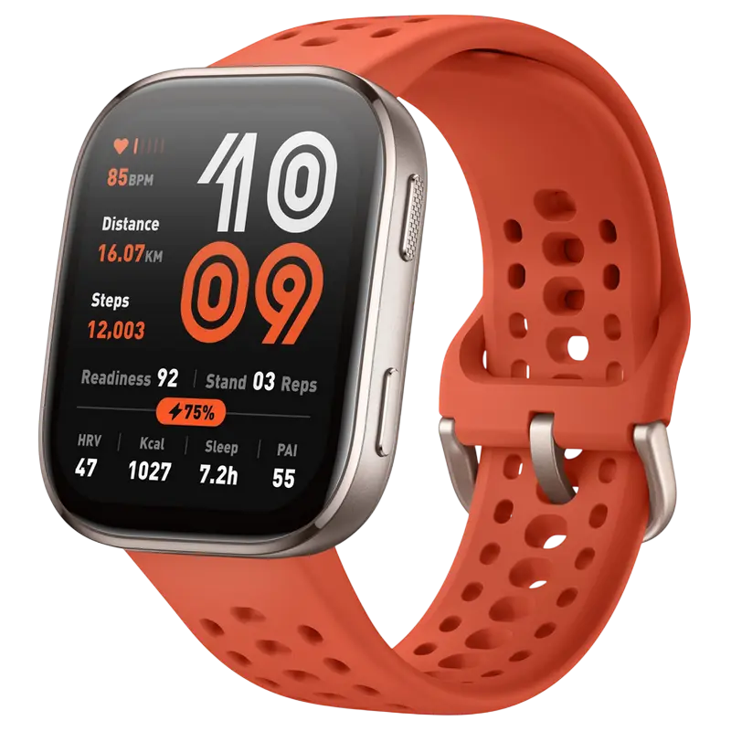 Ceas inteligent Xiaomi Amazfit Bip 6, Roșu