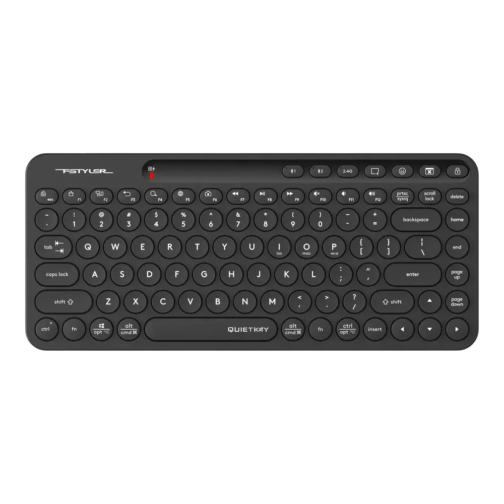 Tastatură A4Tech FBK36C AS, Fără fir, Negru