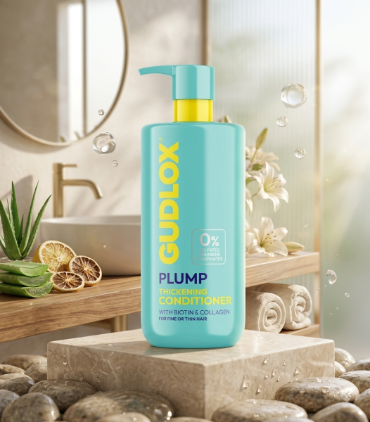 Balsam pentru densitate și volum Gudlox Plump cu Biotină și Colagen 400ml