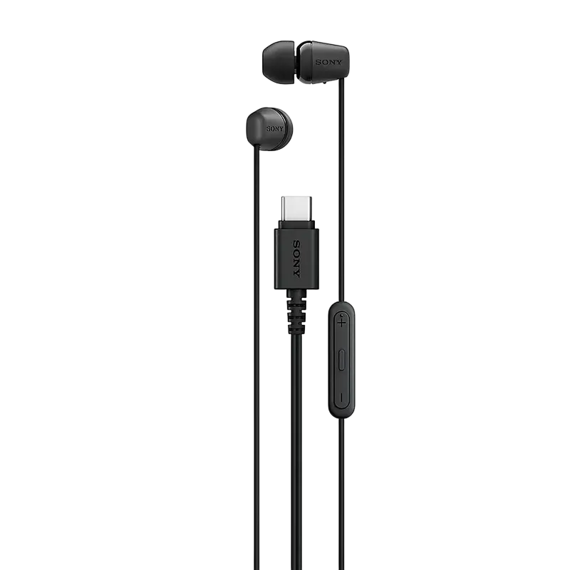 Earphones SONY IER-EX15CB, USB-C, Black
