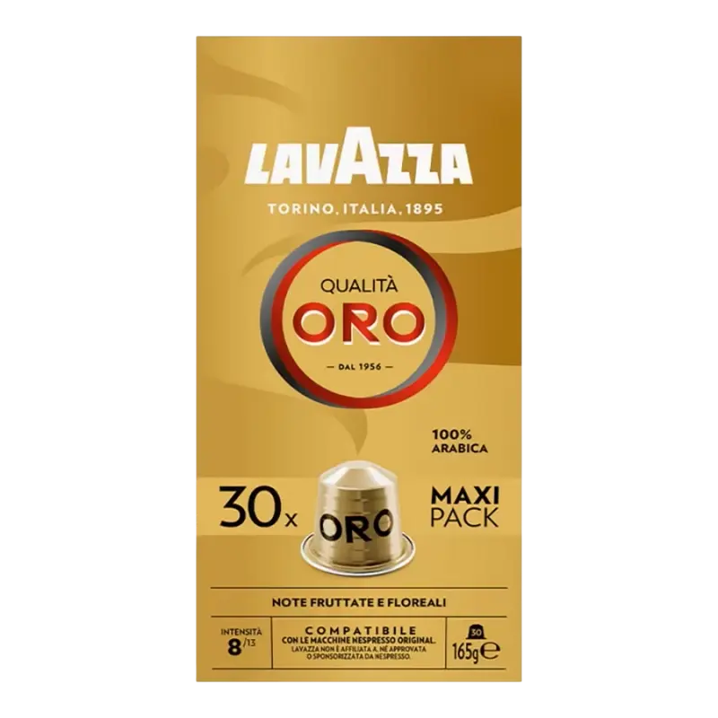 Cafea Lavazza Qualità Oro Nespresso, 30 buc