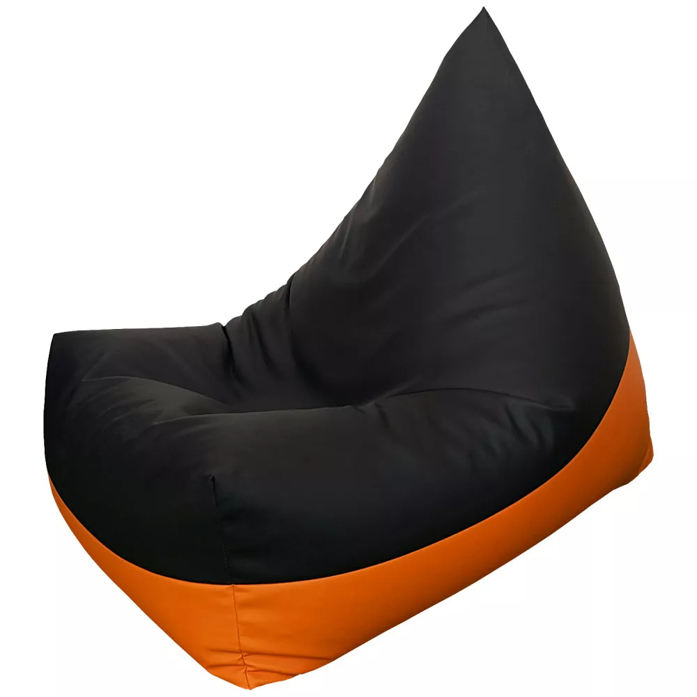 Fotoliu puf Bean Bag piramidă mărimea XL din ecopiele