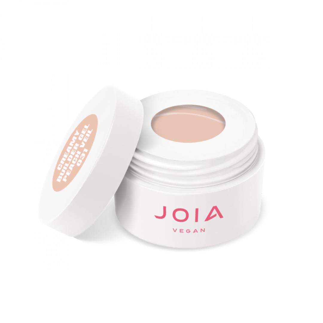 Creamy Builder Gel JOIA vegan, 031 Văl de piersică, 15 ml