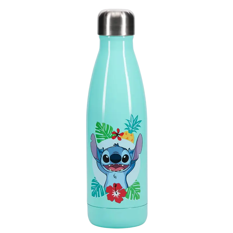 Sticla de apa Paladone Stitch Metal Water Bottle V2, Verde