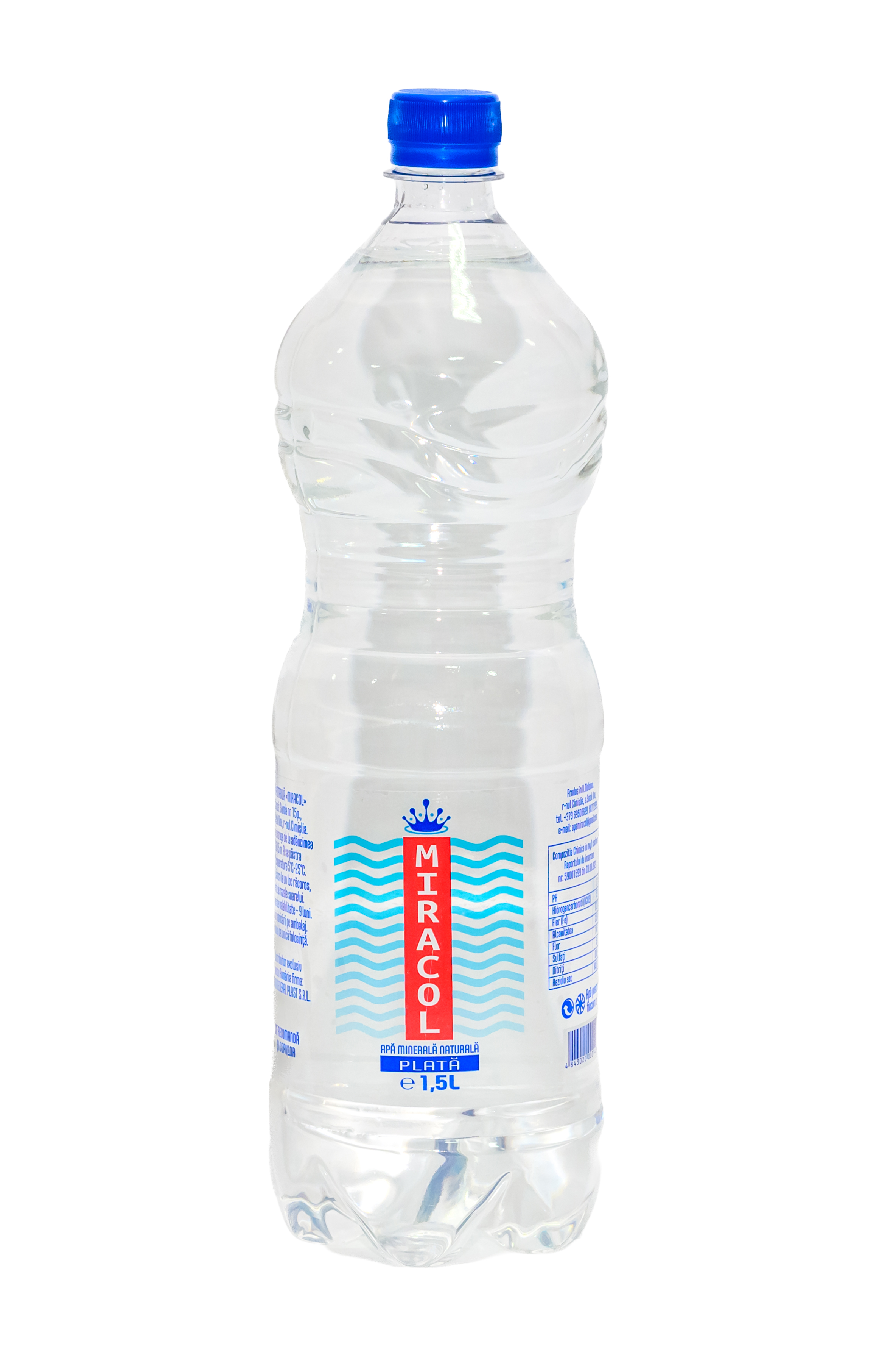 Apă potabilă plată MIRACOL   1,5 L