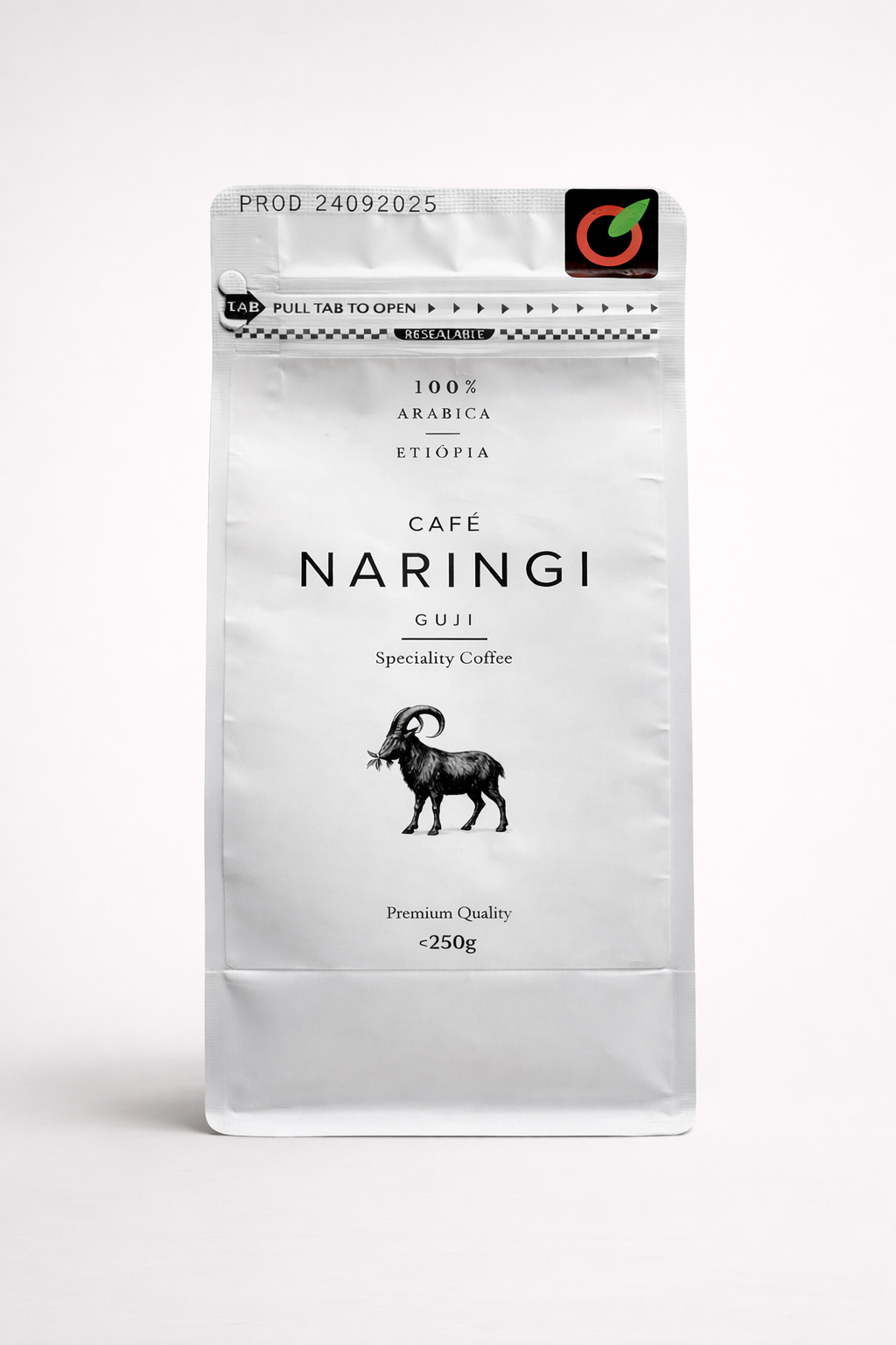 Cafea boabe Naringi Guji Medium Speciality, 0.25 kg