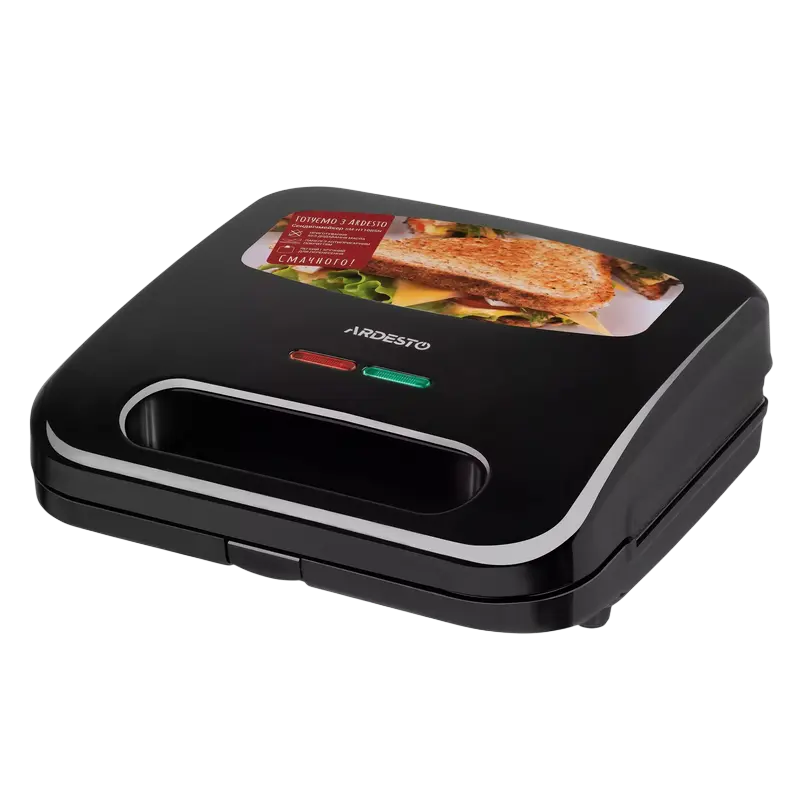 Aparat pentru sandwich Ardesto SM-H110BSN, Negru