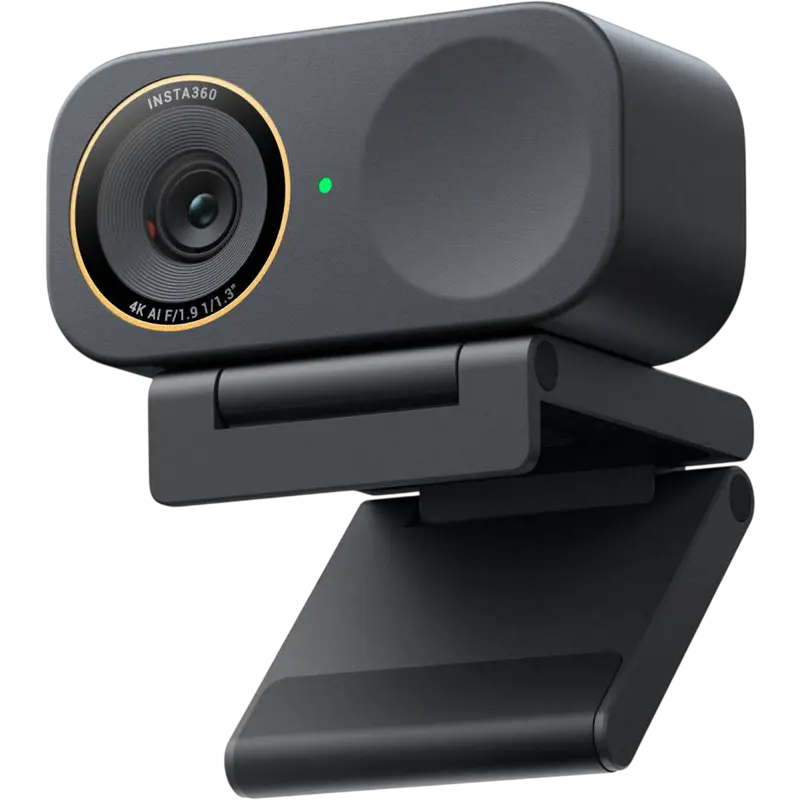 Cameră Web Insta360 Link 2C Pro, 3840 x 2160, Negru