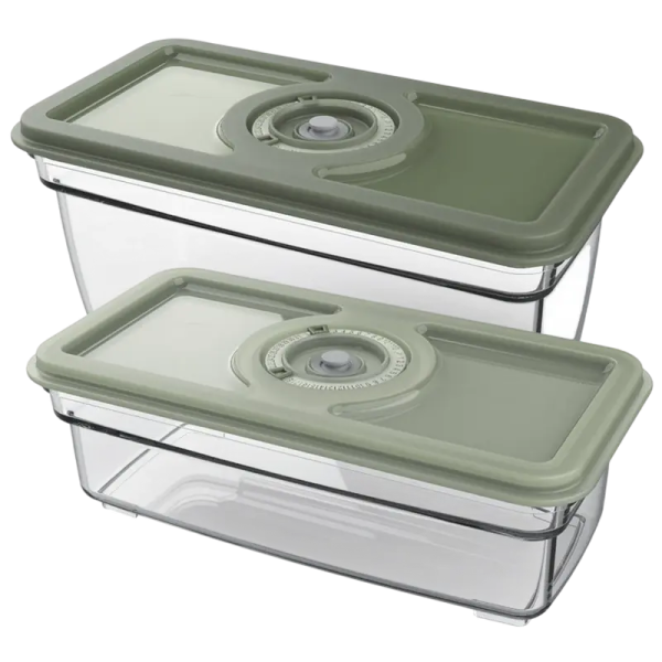 Set de recipiente vidate Electrolux EVFB1, Verde