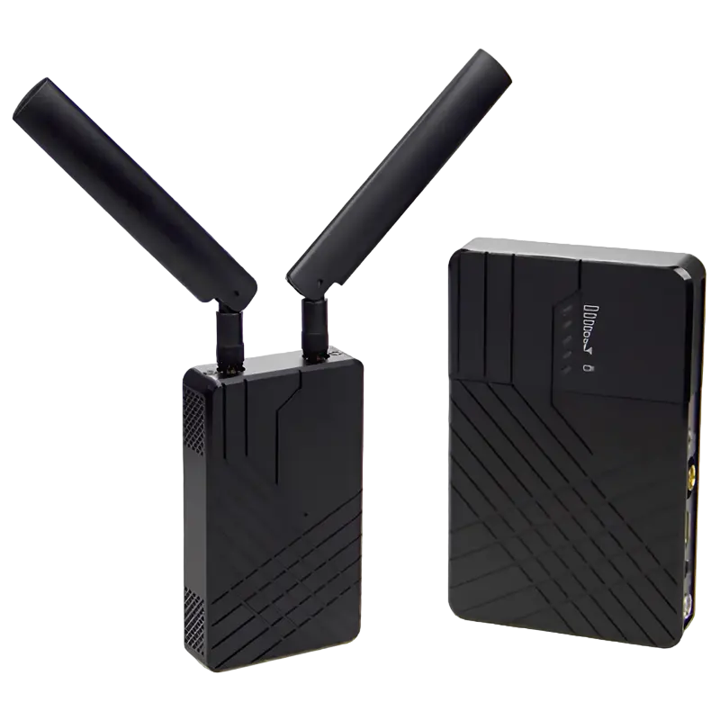 Set transmițător/receptor video fără fir Acebil WT-120, Negru