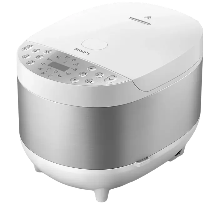 Aparat de gătit multifuncțional Philips HD4713/40, Alb | Argintiu