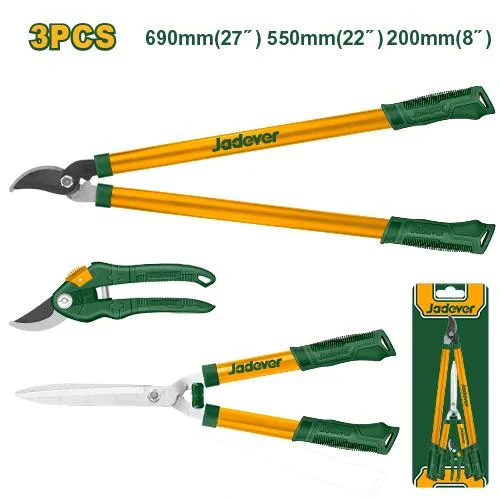 Set 3 foarfece de grădinărit Jadever JDPR3E03