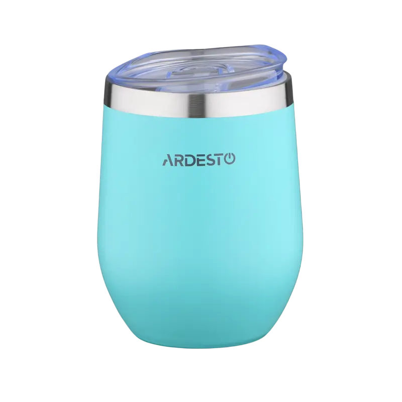 Cană termos Ardesto AR2635MMS, 0,35L, Albastru deschis