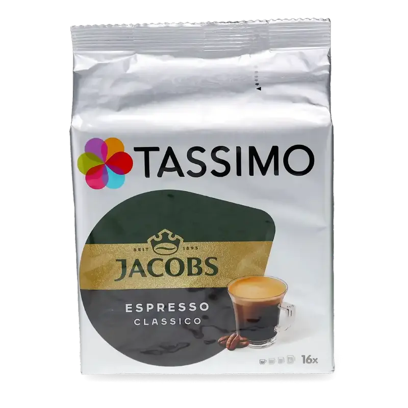 Cafea Jacobs Tassimo Espresso Classico, 16 buc
