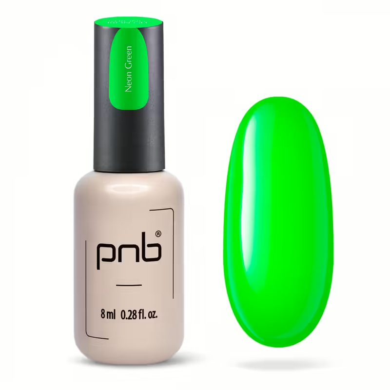 Strong Iron Gel, Neon Green, PNB 8 ml UV/LED