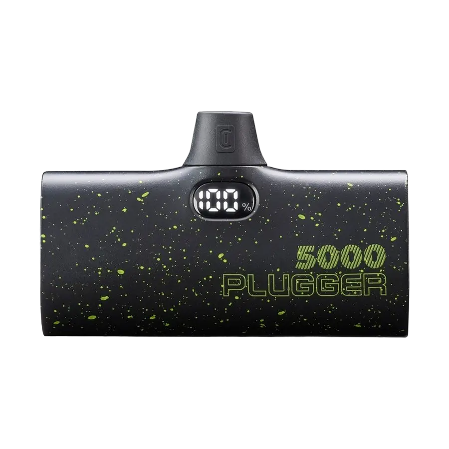 Acumulator extern Cellularline PLUGGER, 5000mAh, Negru