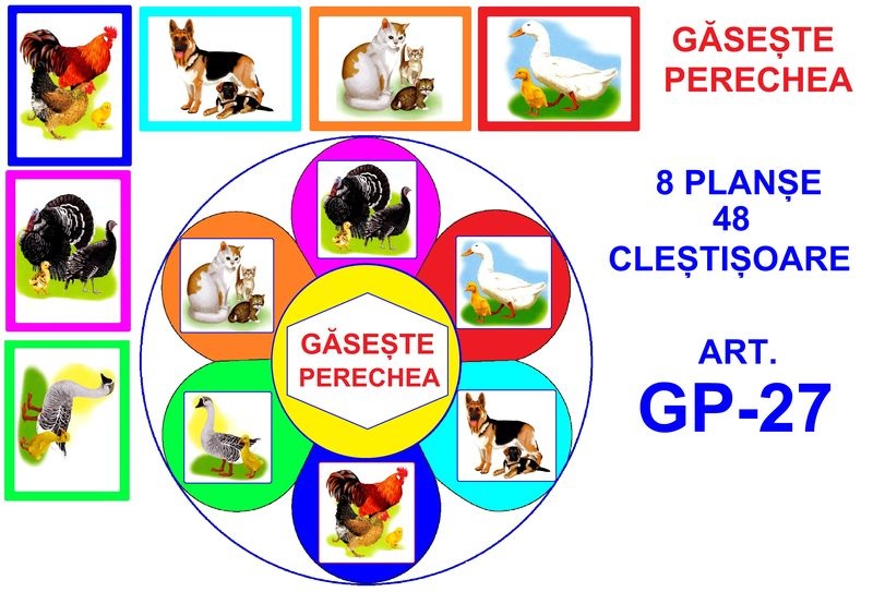 GP-27 Joc cu cleşte Găseşte perechea