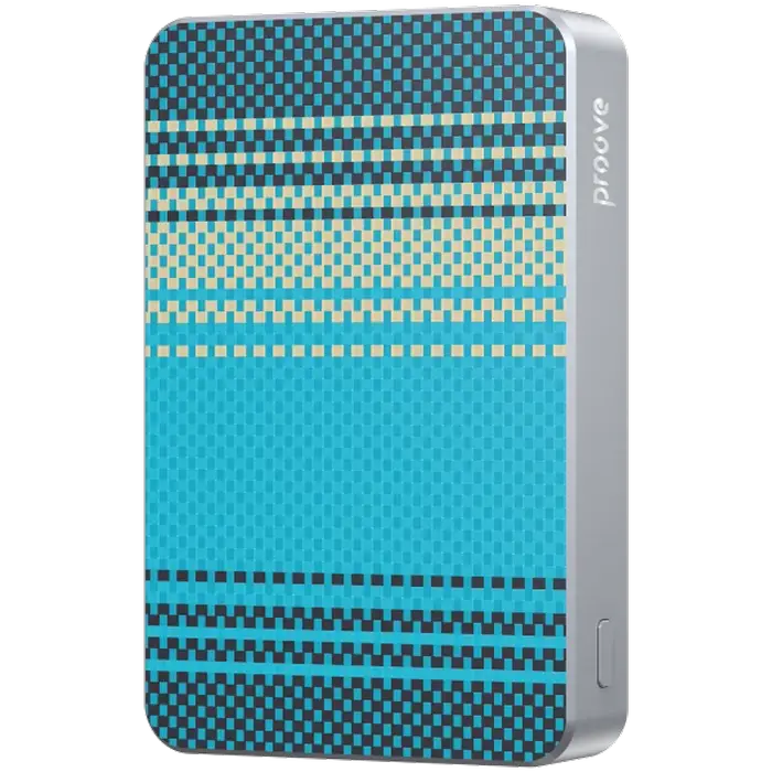 Acumulator extern Proove Carbon Slim 22.5W, 10000mAh, Albastru