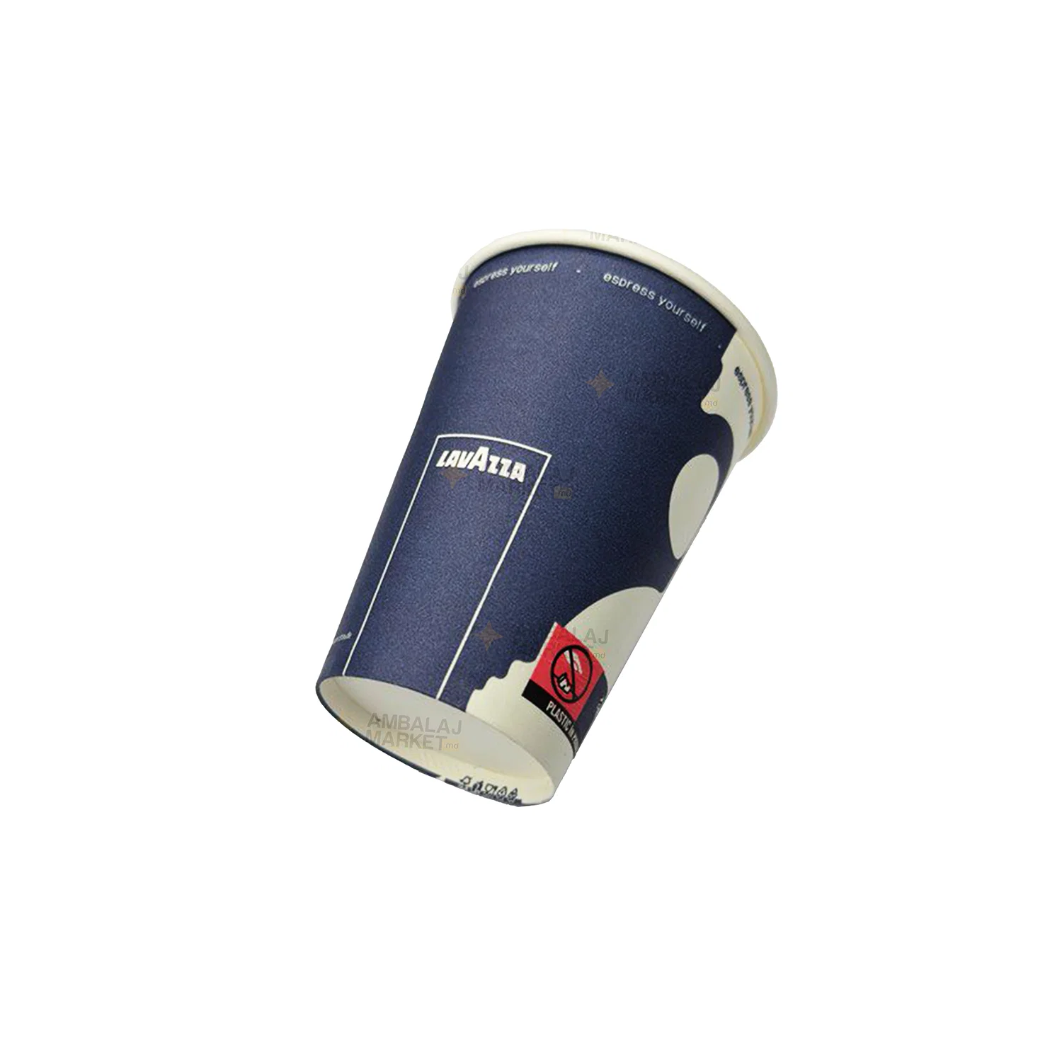 Pahar din hirtie 166ml LAVAZZA Cana alb vending d70 (50 buc)