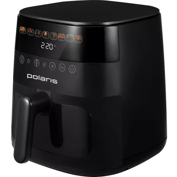 Friteuză cu aer cald Polaris PAF 6003W, Negru