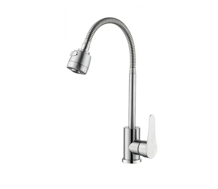 Baterie de bucătărie WEZER EKO4D-17 Ø35 (inox satinat)