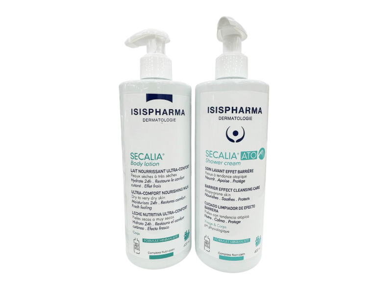 SET Secalia lotiune corp 400ml+Secalia ATO gel dus 400ml