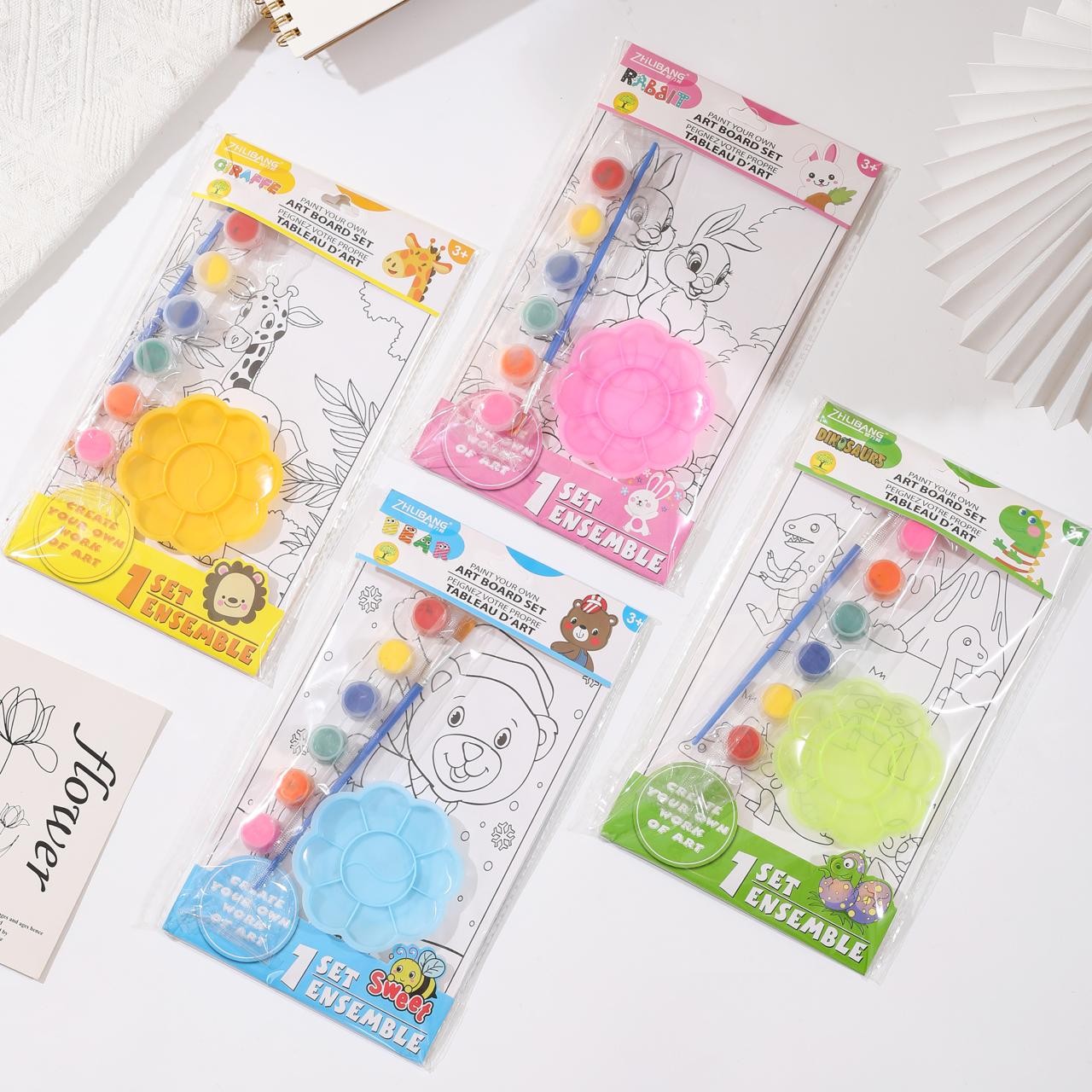 Set de colotar cu acuarele