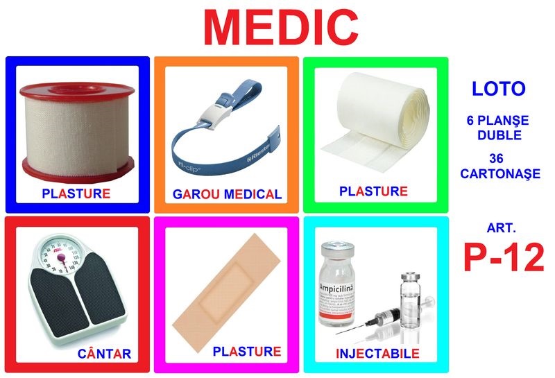 P-12 Joc Loto Medic
