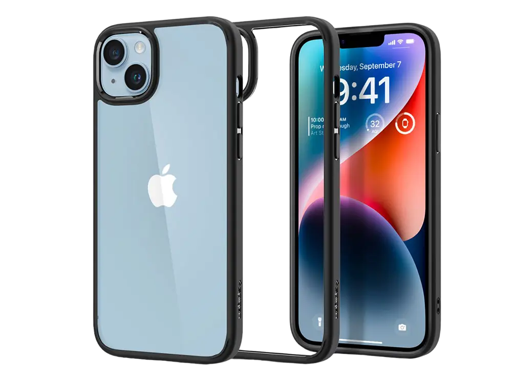 Husă Spigen iPhone 14 Plus, Ultra Hybrid, Transparent