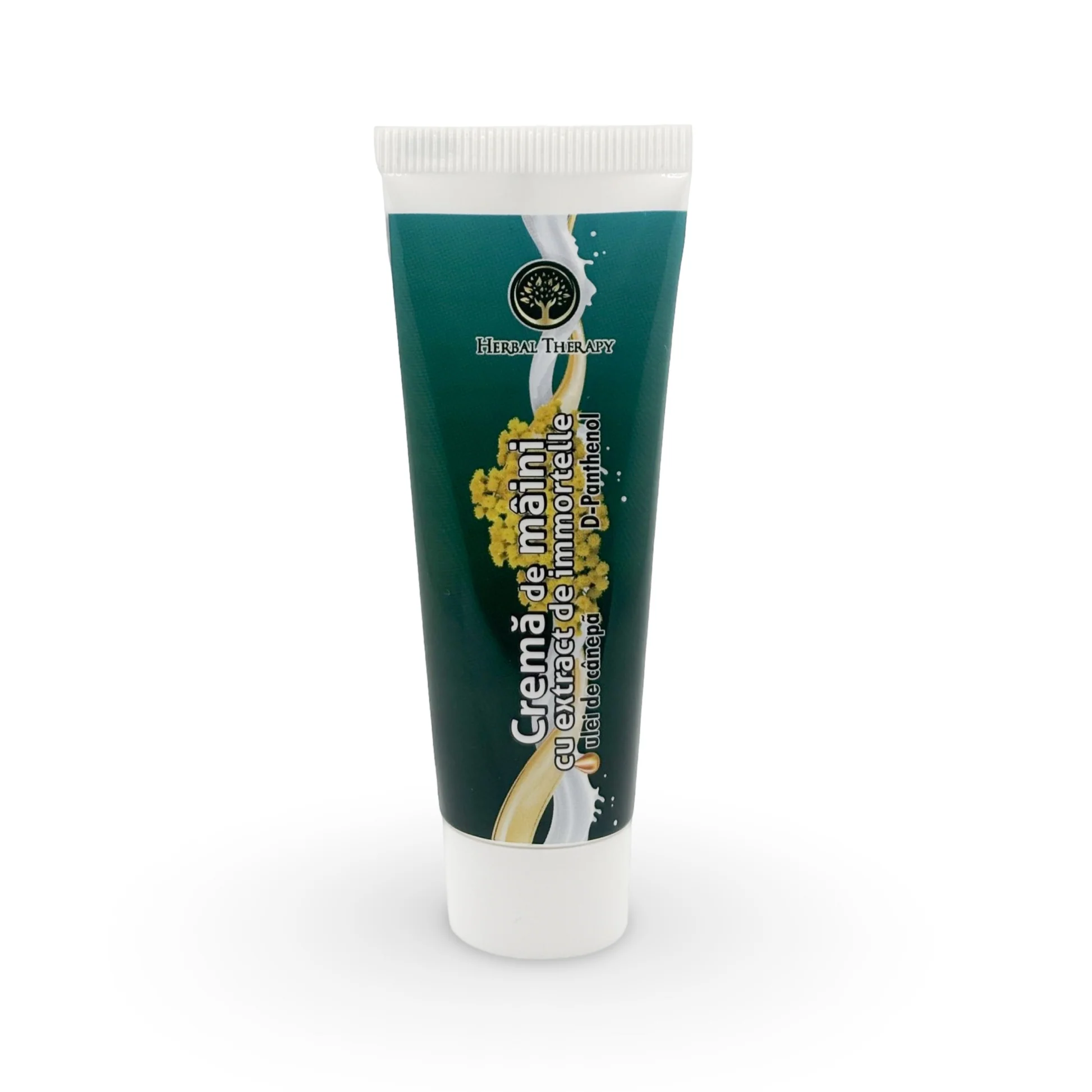 Cremă de mâini cu Immortelle și ulei de cânepă, 50 ml – Hidratare și îngrijire zilnică