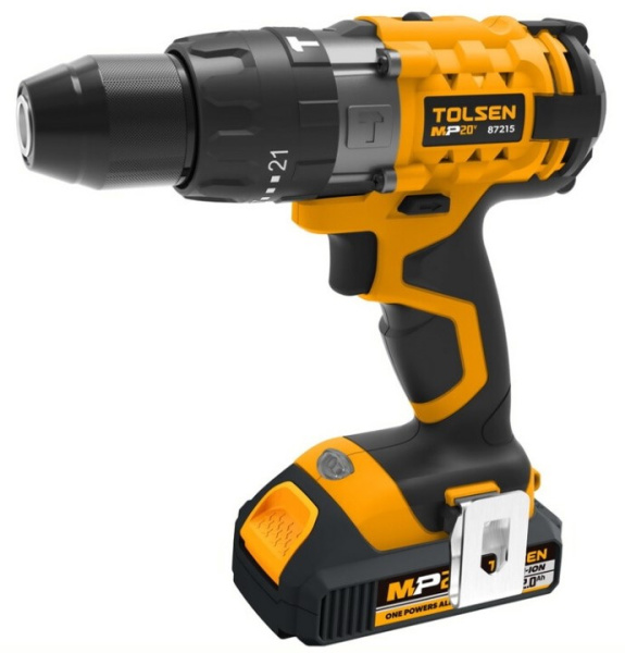 Mașina de înșurubat cu impact MP20V 2,0Ah cu impact Tolsen