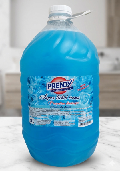 Săpun lichid cremă PRENDY Prospețimea Dimineții, 5 L