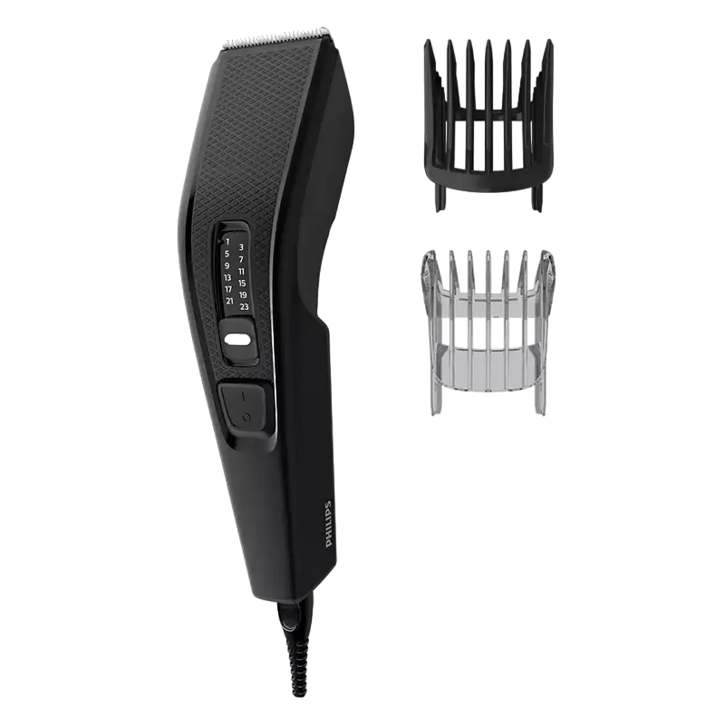 Aparat de tuns Philips Series 3000 HC3510/15, Negru