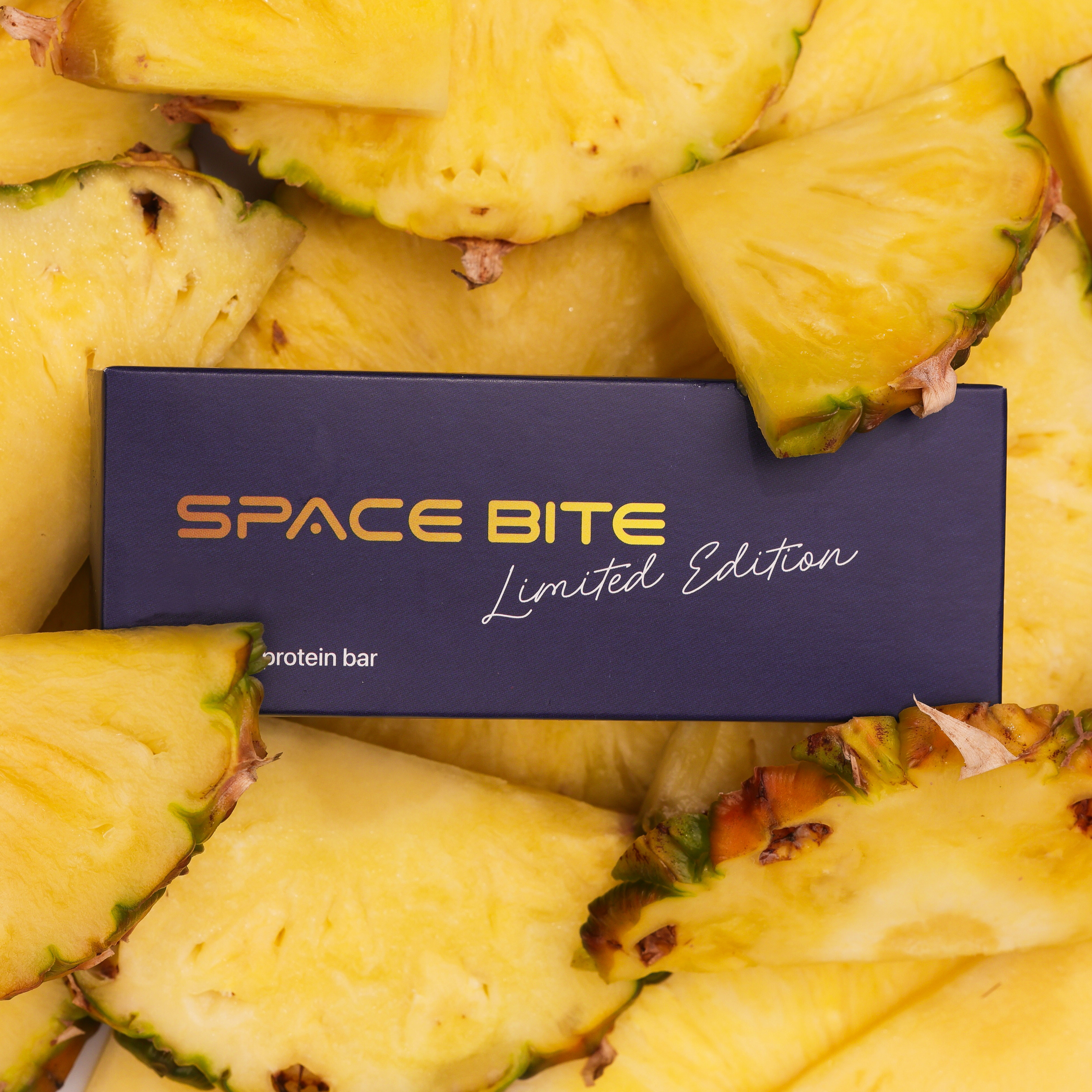10x Batonașe proteice SpaceBite, ananas, fără zahăr