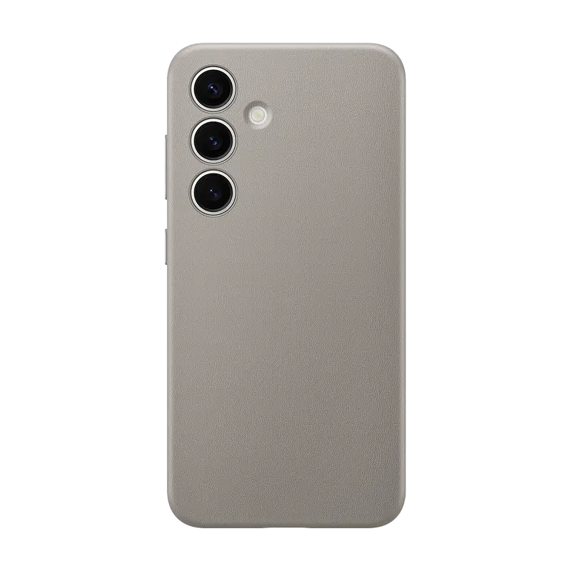 Husă Samsung Vegan Leather Case Galaxy S24, Taupe