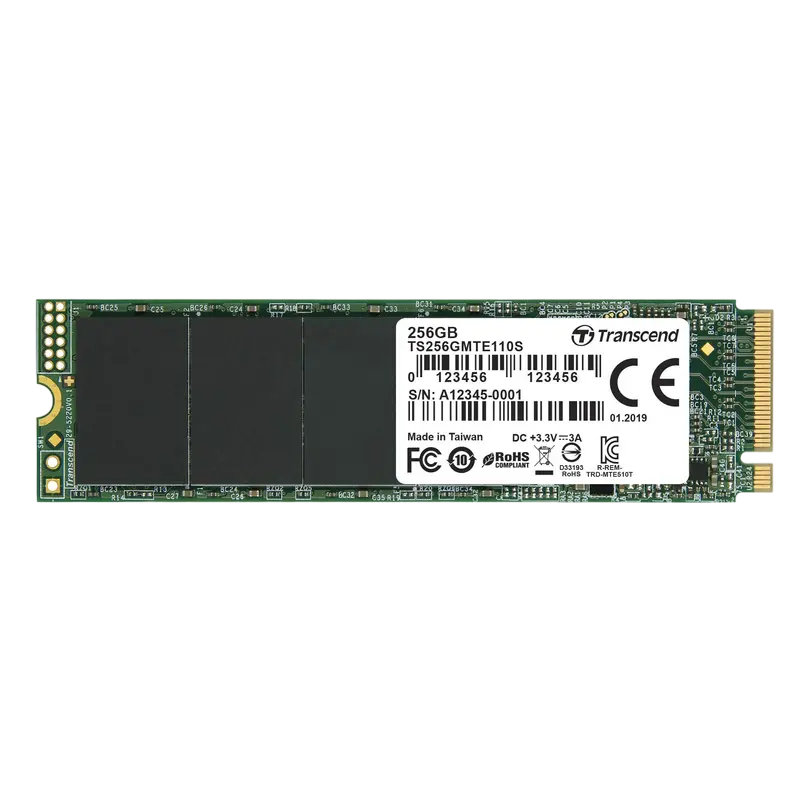 Unitate SSD Transcend 110S, 256GB, TS256GMTE110S