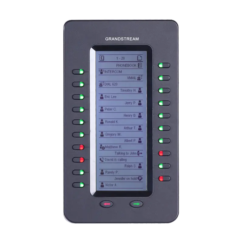 Modul de extensie Grandstream GXP2200EXT, Negru
