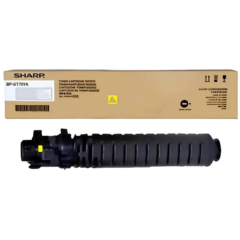 Toner Sharp BP-GT70YA, Galben
