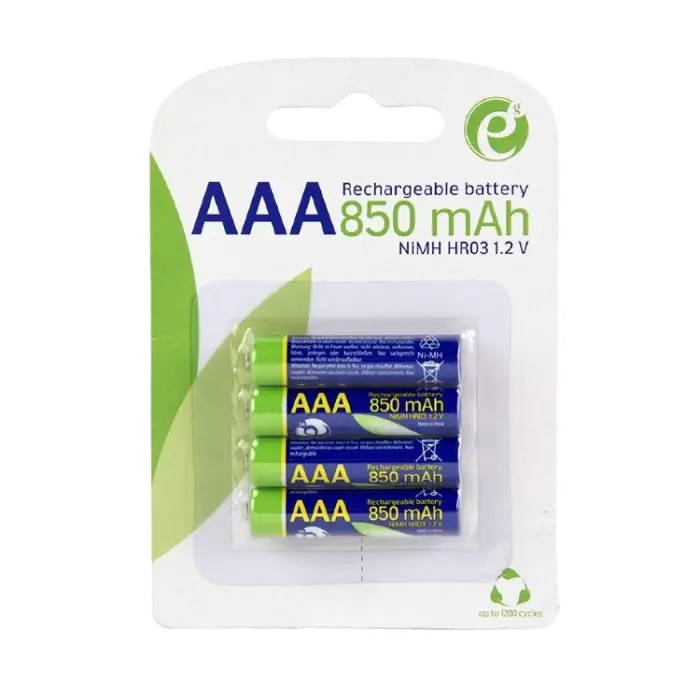 Baterii Energenie EG-BA-AAA8R4-01, AAA, 850mAh, 4buc.