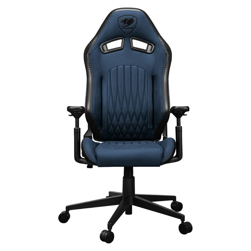Scaun Gaming Cougar Explore, PVC Piele, Navy Blue F