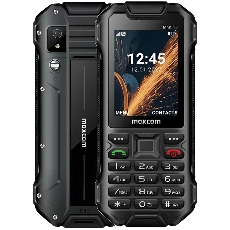 Telefon mobil MaxCom MM918, Negru