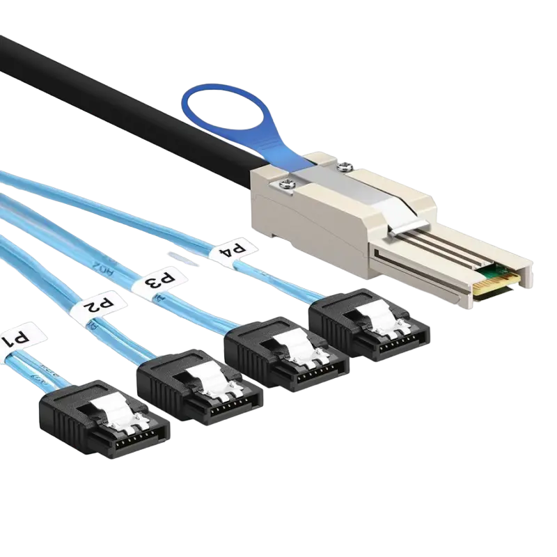 Cablu RAID - SFF-8088, Negru