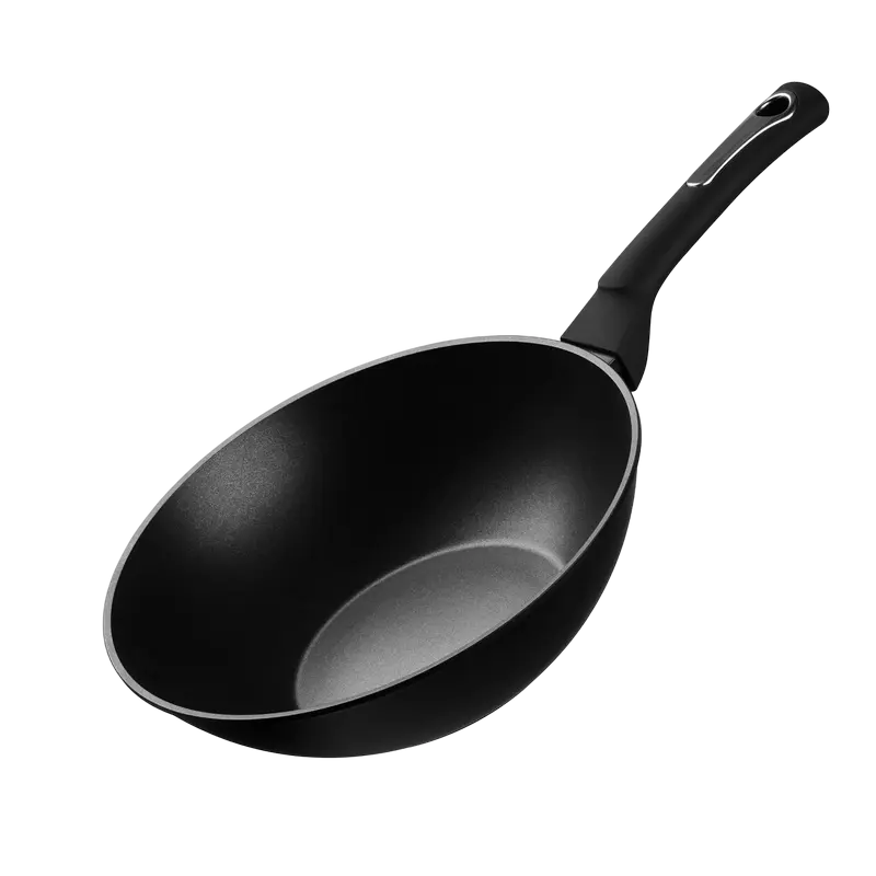 Tigaie WOK Ardesto AR1928GMW, 28cm, Negru