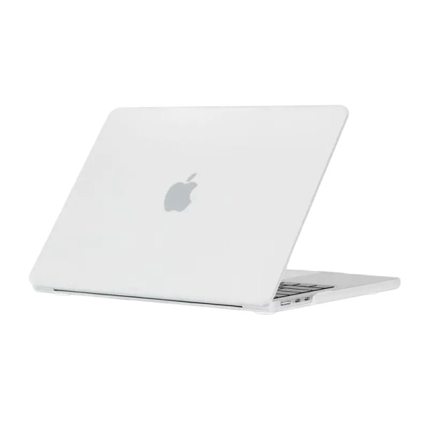 Husă pentru laptop Tech Protect Smartshell Macbook Air 13 (2022), 13.6", Policarbonat, Matte Clear