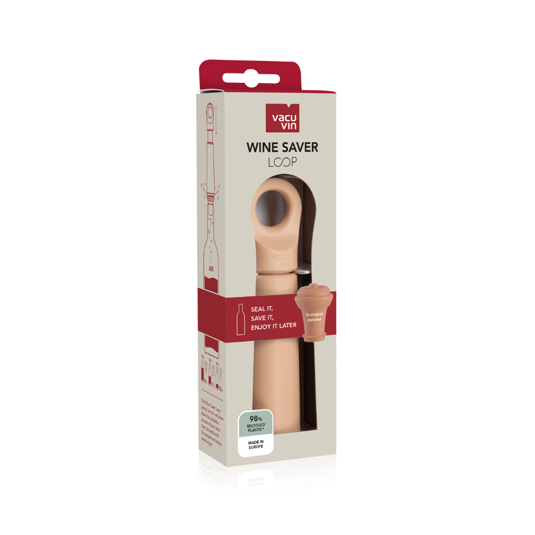 Vacu Vin Wine Saver Loop Terra | 1 Stopper